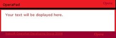 OperaPad