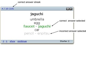 Japanese Flashcards