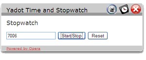 Yadot Time and Stopwatch