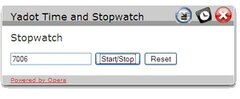 Yadot Time and Stopwatch
