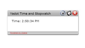 Gray Yadot Time and Stopwatch