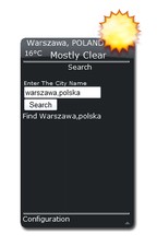 International Weather Widget Fixed