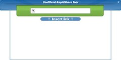 Unofficial RapidShare Tool