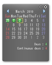 cCalendar