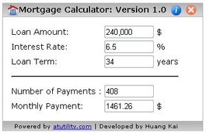 Mortgage Calculator
