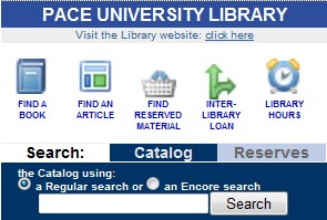 Library Research Widget