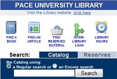 Library Research Widget