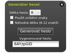 Generátor hesel