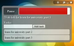 Pomodoro Widget