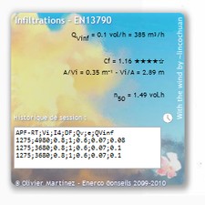 Infiltrations EN13790