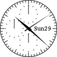Simple SVG Clock