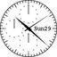 Simple SVG Clock