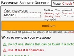 Password Security Checker