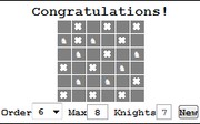 Knights Dominate Random