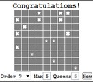 Queens Dominate Random