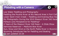 Paddling with a Camera