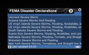 FEMA Disaster Declarations
