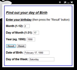 The Day you were Born