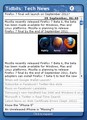Tidbits: Tech News