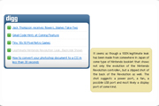 Digg Frontpage News Viewer