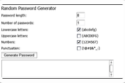 Random Password Generator