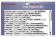 Simple MySpace Editor