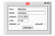 Fahrplanauskunft