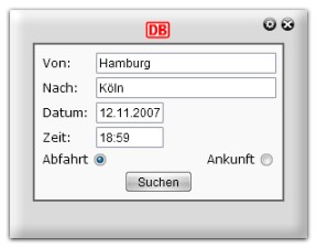 Fahrplanauskunft