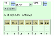 Day of week