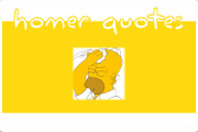 Homer Quotes
