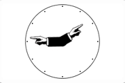 Hand Clock