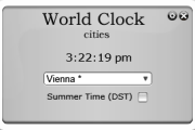 World Clock - cities