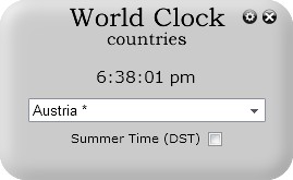 World Clock - countries
