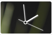 Analog "Simple" White Clock