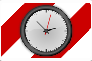 Analog "Pneu" Clock