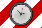 Analog "Pneu" Clock