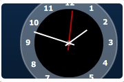 Analog "Aero" Clock