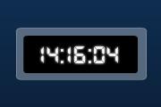 Digital "Aero" Clock