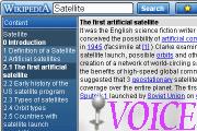 Wikipedia speaking