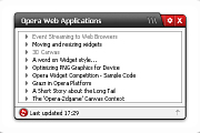 Opera Web Applications Blog