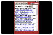 My Opera Explorer