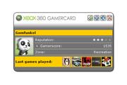 Xbox 360 Gamercard