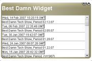 Best Damn Tech Widget