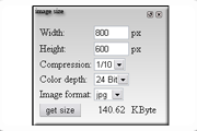 image size