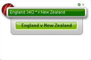 Cricket Score Board