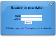 Buscador de letras