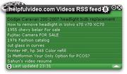 helpfulvideo.com Videos RSS feed