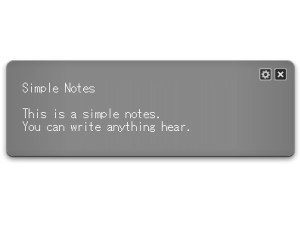 Simple Notes