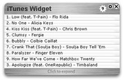 iTunes Widget