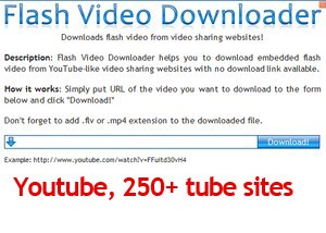 Flash Video Downloader 2.5
